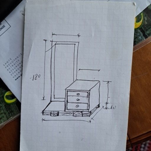 MEUBLE PSYCHEE ART DECO 150 Rueil-Malmaison (92)