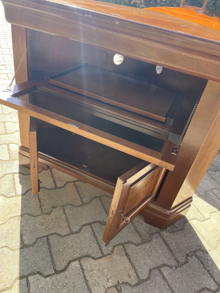 un meuble bar/rangement d'angle en bois imitation merisier 50 Lucenay (69)