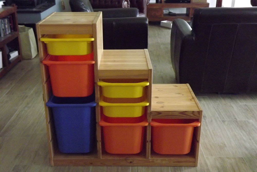 Meuble de rangement enfant Trofast IKEA + 7 bacs 25 Lyon 3 (69)