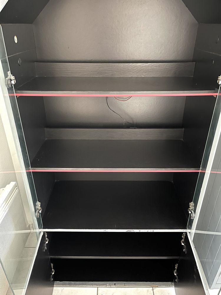 Meuble rangement gris en bois 20 Marcillac (33)