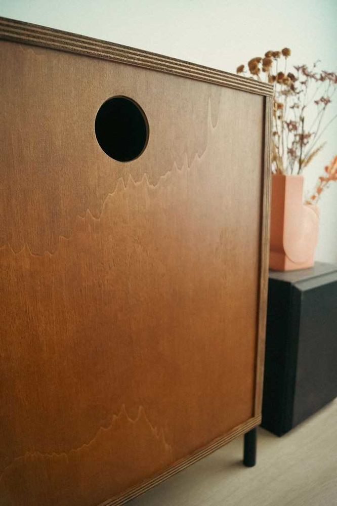 Meuble de rangement pour tourne-disques Ras  York 101 Mini . 190 Lens (62)