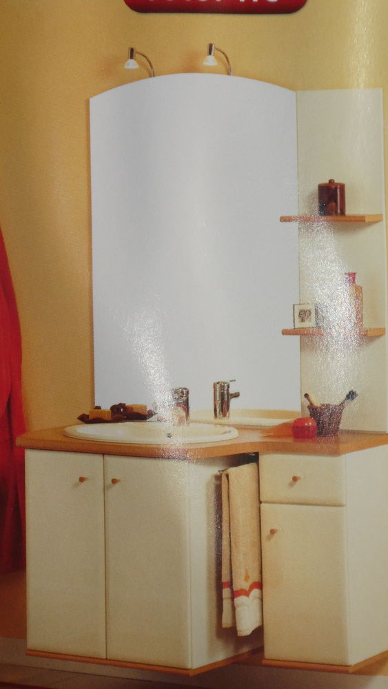 Meuble de salle de bain avec miroir Meubles