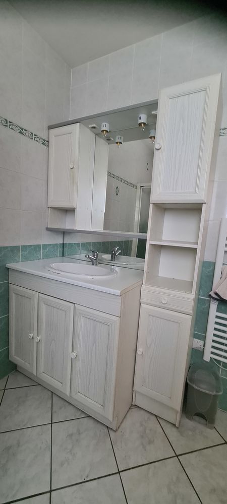 Meuble de salle de bain avec colonne 30 Noirterre (79)