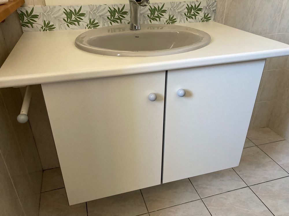 Meuble de salle de bain avec vasque et robinetterie 100 Cadaujac (33)