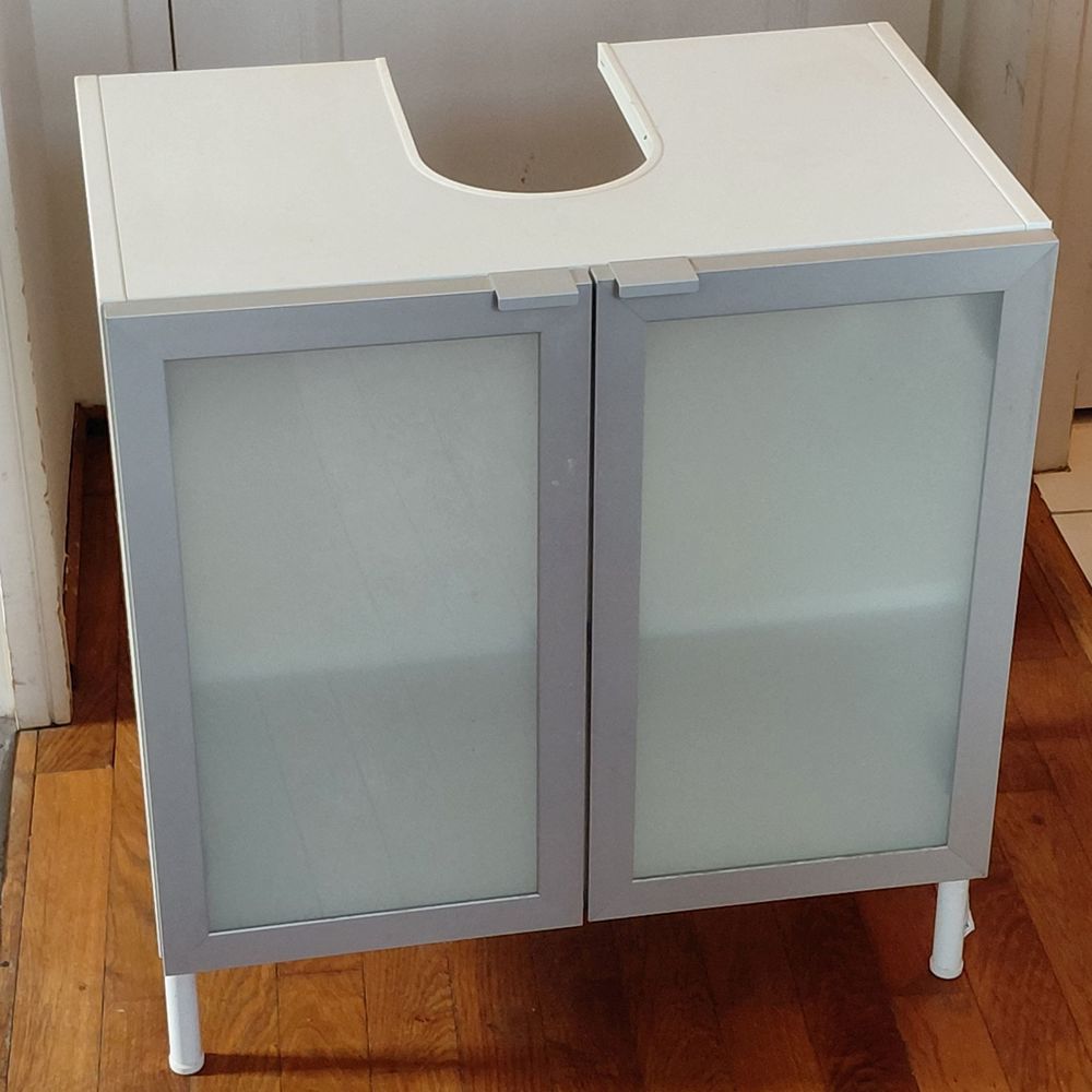 Meuble salle de bains sous �vier ex. IKEA 30 Granville (50)