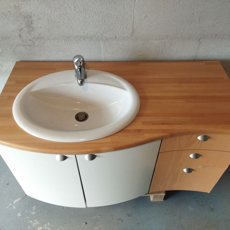 Meuble de salle de bains 80 V�retz (37)