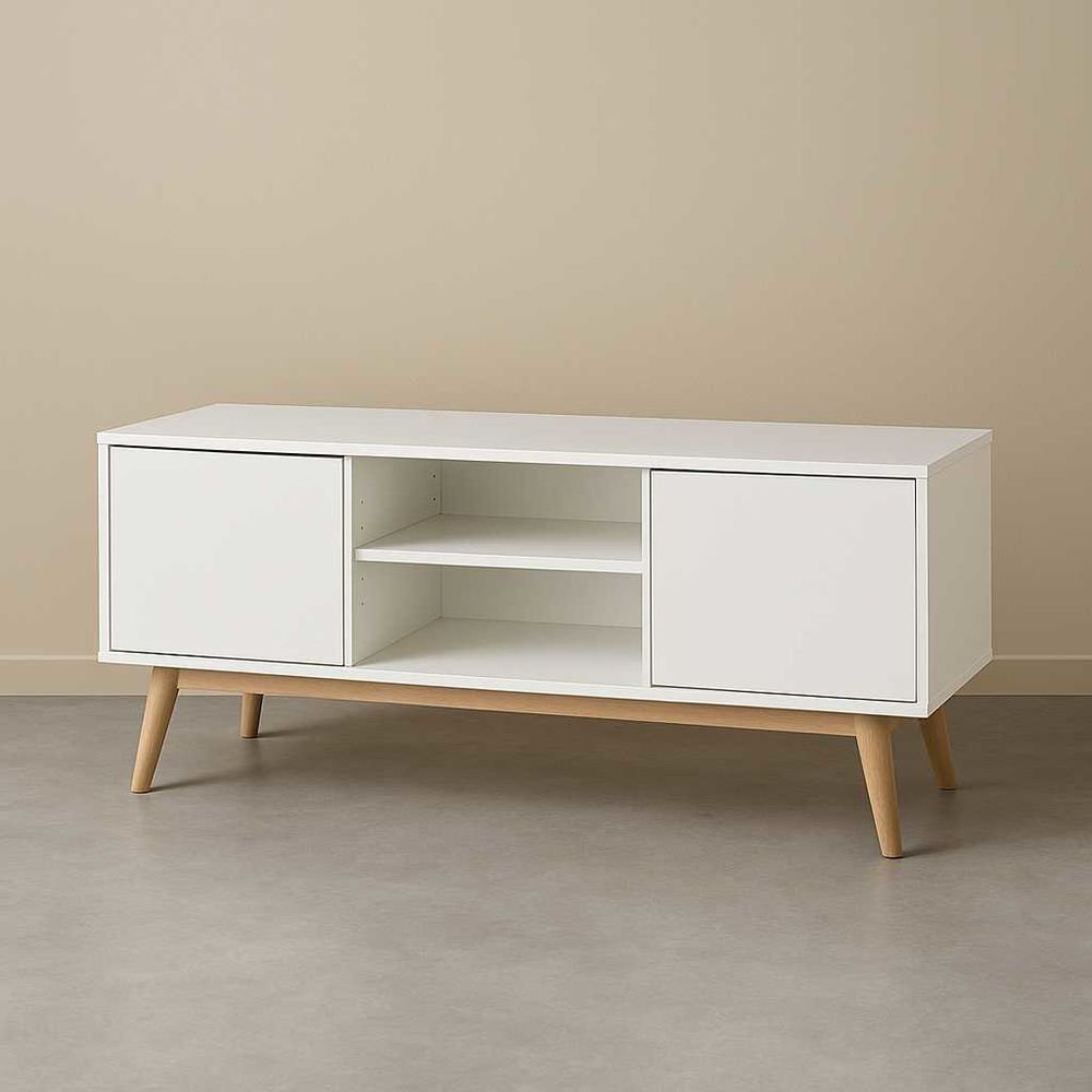 meuble scandinave blanc bois clair buffet commode range mon design moderne salon chambre entr�e meuble TV scandinave Ensisheim 150 Ensisheim (68)