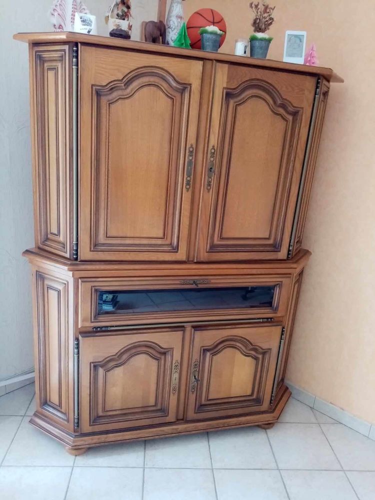 Bureau D'angle VASAGLE – Marron – 149x149 Cm – Quasi Neuf (3 Mois) – Table Télé Travail