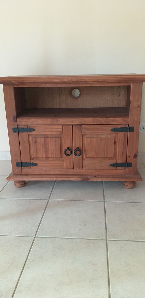 Meuble t�l� en bois 80 Narbonne (11)