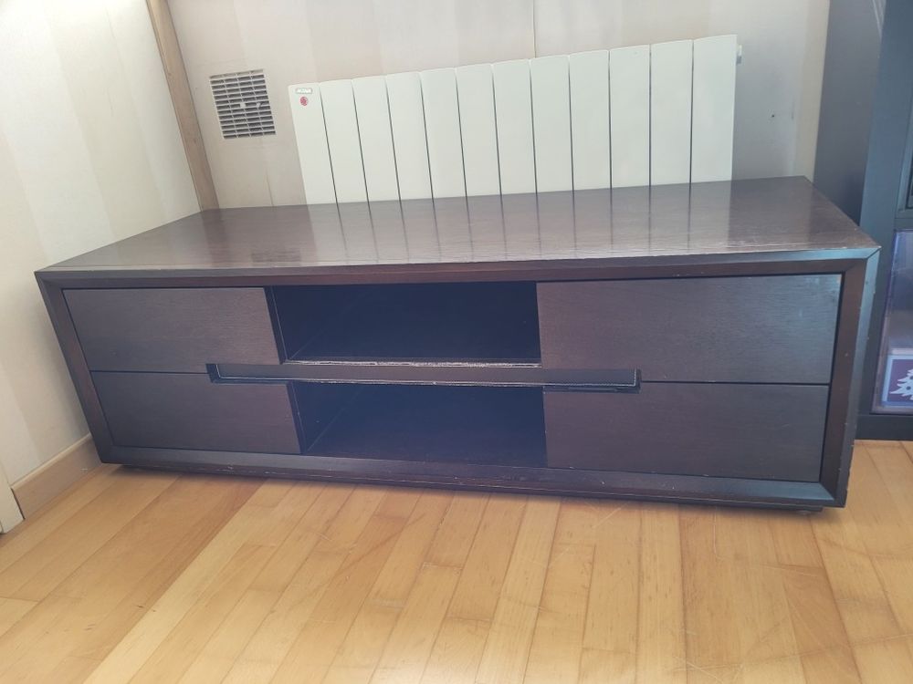 Meuble t�l�/hifi : 4 tiroirs 2 niches, Mobilier de France 20 Voisins-le-Bretonneux (78)