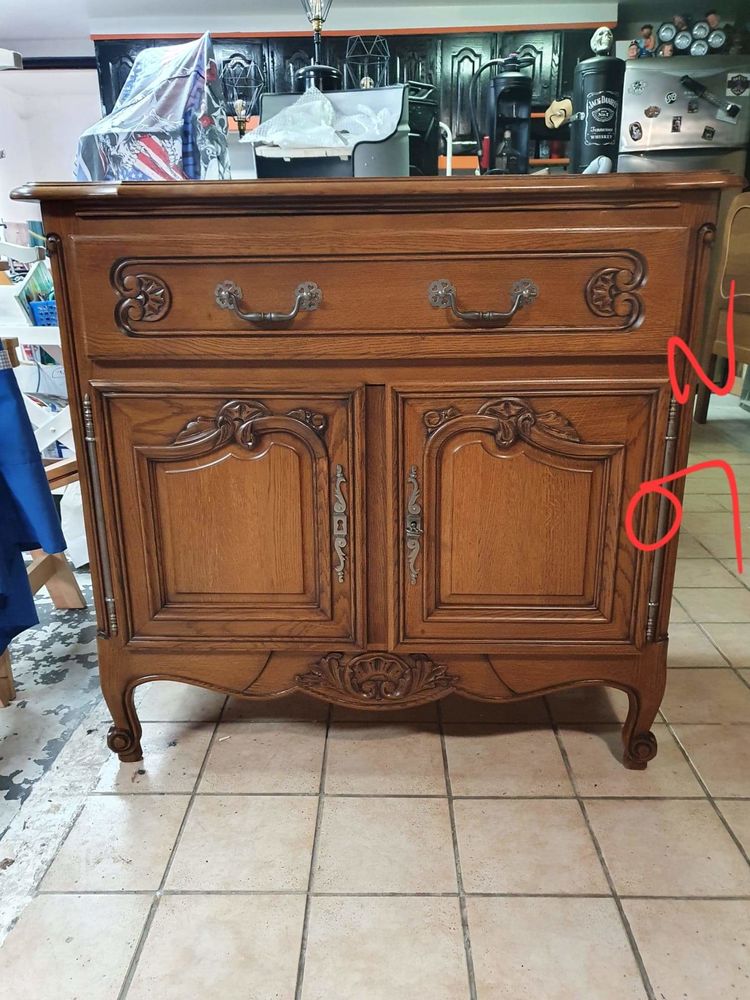 Meuble tele en merisier 100 Osny (95)