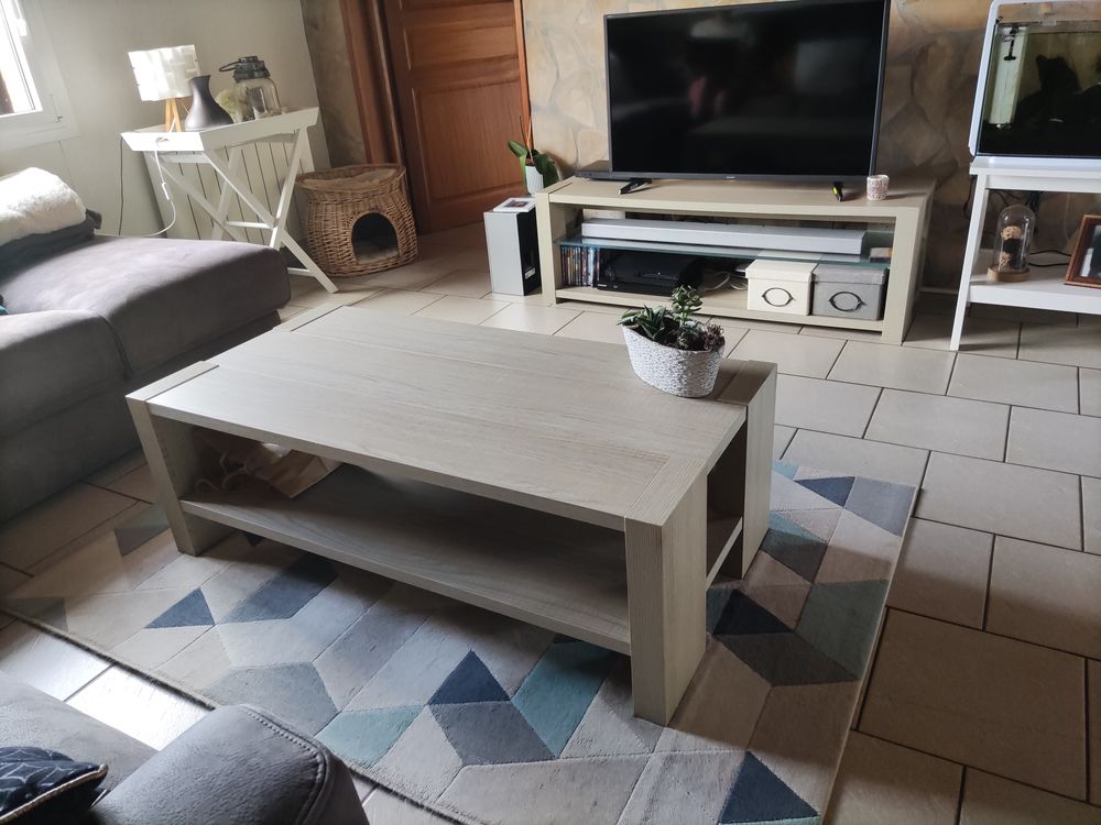 Meuble t�l� et table basse 120 Sachin (62)