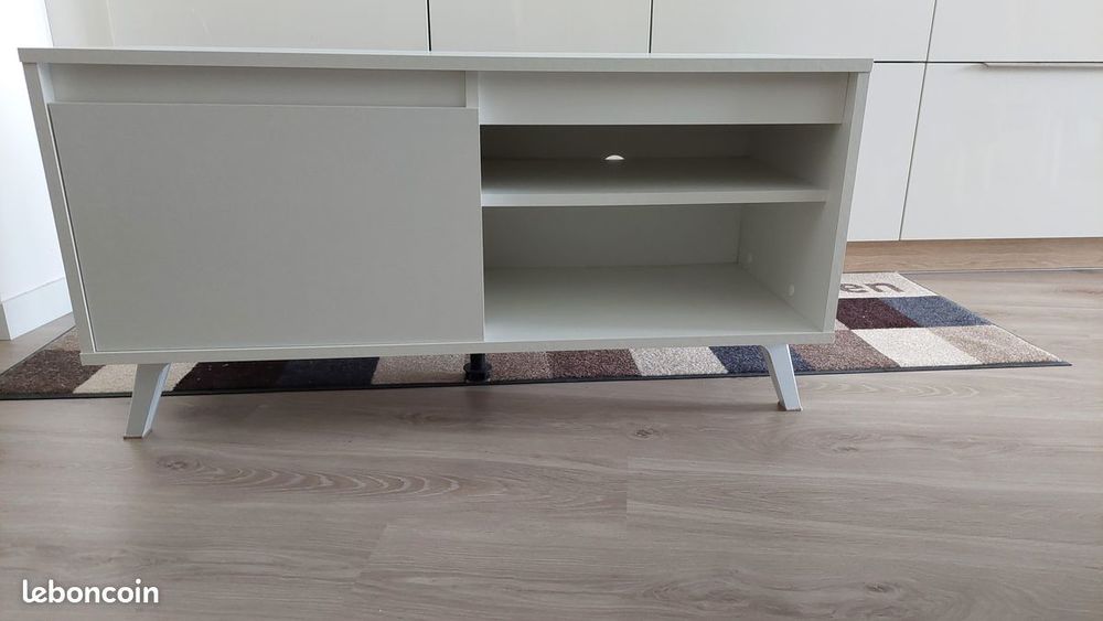 MEUBLE TELEVISION BLANC 60 Blainville-sur-Orne (14)