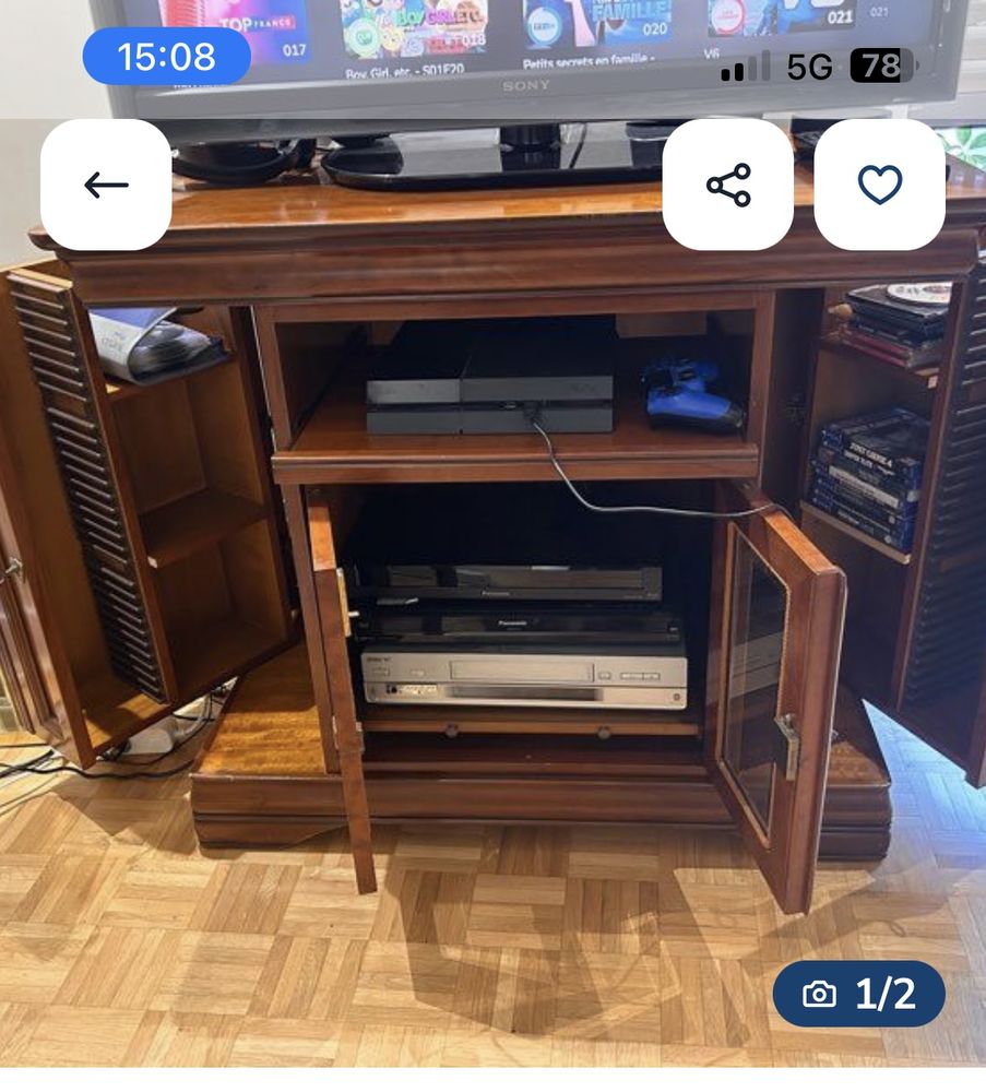 Meuble t�l�vision et multim�dia 35 Paris 17 (75)