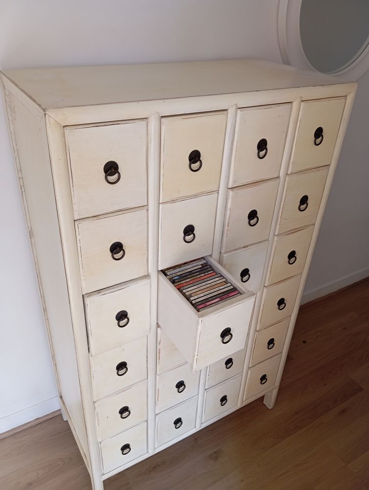 Meuble � tiroirs  blanc 60 Arras (62)