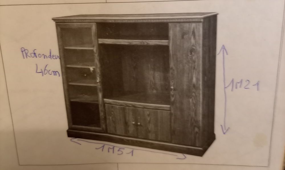 Meuble TV vid�o st�r�o 50 B�ziers (34)