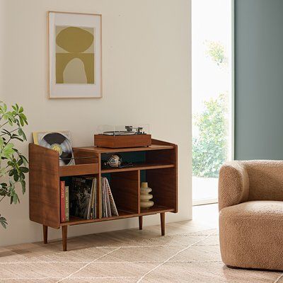 Meuble vintage pour vinyles RONDA (La redoute) 200 Roanne (42)