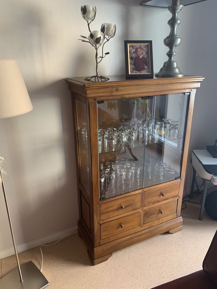 meuble vitr� et merisier 80 La Madeleine (44)