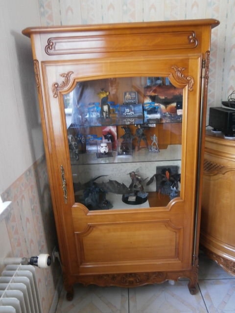 Meuble vitrine en bois massif 155 Wolxheim (67)