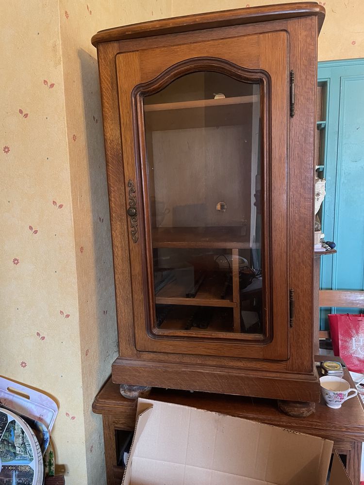 Meuble vitrine bois massif 0 Avesnelles (59)