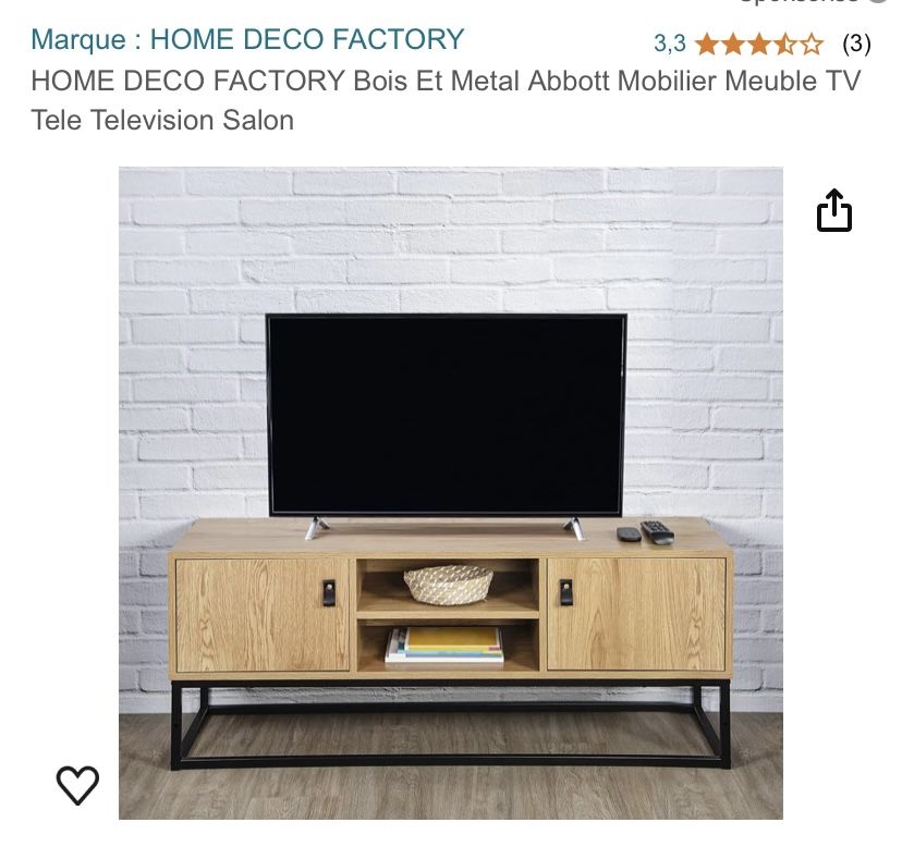 Meuble tv 80 Cusset (03)