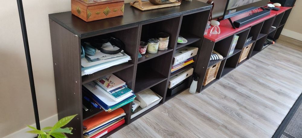 4 Meubles en bois � casiers 50 Briare (45)