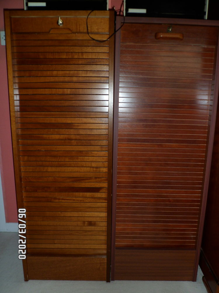 2 meubles de bureau � glissi�re 100 Saujon (17)