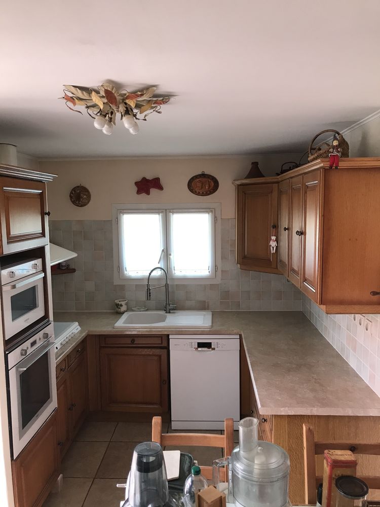 Meubles de cuisine Haut et Bas - Fa�ades Ch�ne Massif 350 Velaux (13)