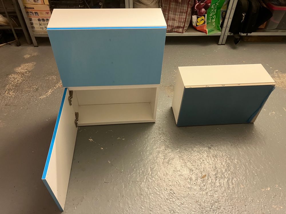 Meubles de rangement (3) IKEA blanc laqu�. 50 Saint-Savournin (13)