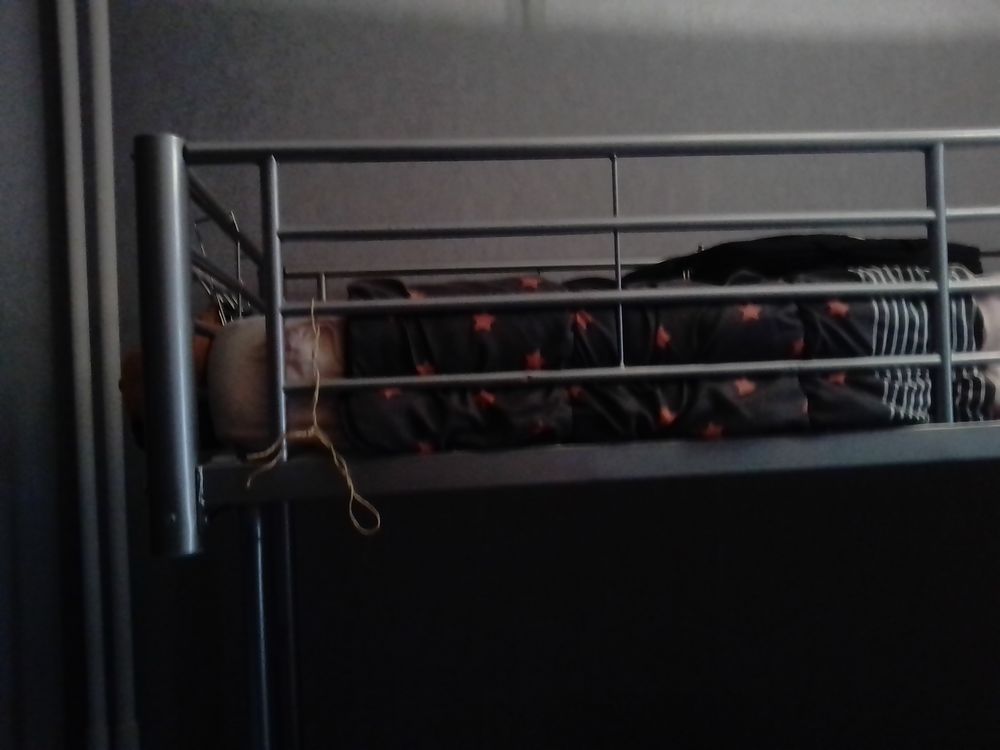 LIT MEZZANINE ACIER GRIS 100 Montigny-l�s-Metz (57)