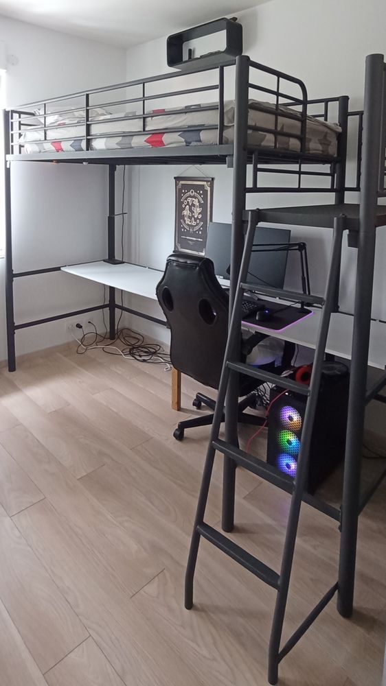 Lit mezzanine Alin�a 90x200 100 Baslieux (54)