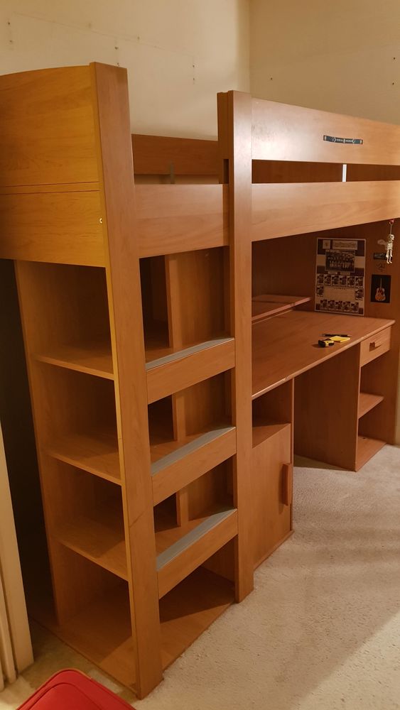 Lit mezzanine avec bureau et 190 Paris 14 (75)