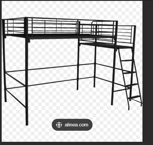 LIT MEZZANINE 140 X 90
AVEC PASSERELLE
ACIER GRIS
70 Saint-Michel-sur-Orge (91)