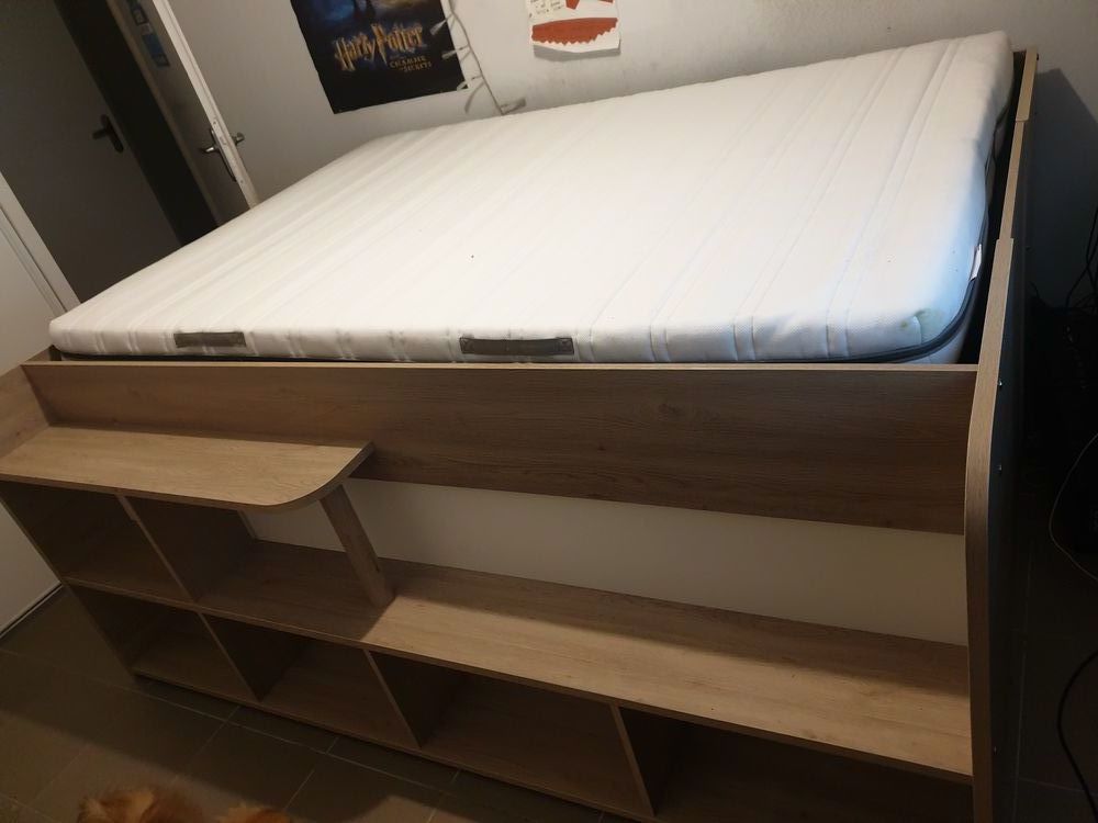 lit mezzanine avec rangement 160 P�chabou (31)