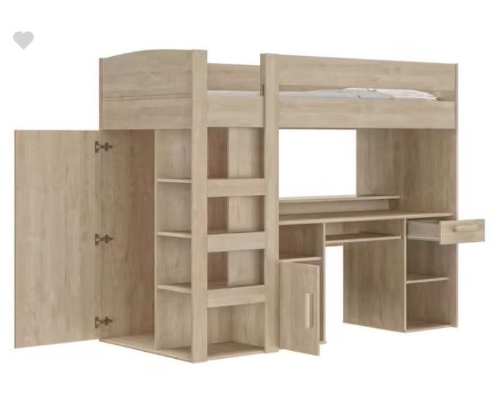 Lit mezzanine combin� bureau 200 Castelginest (31)