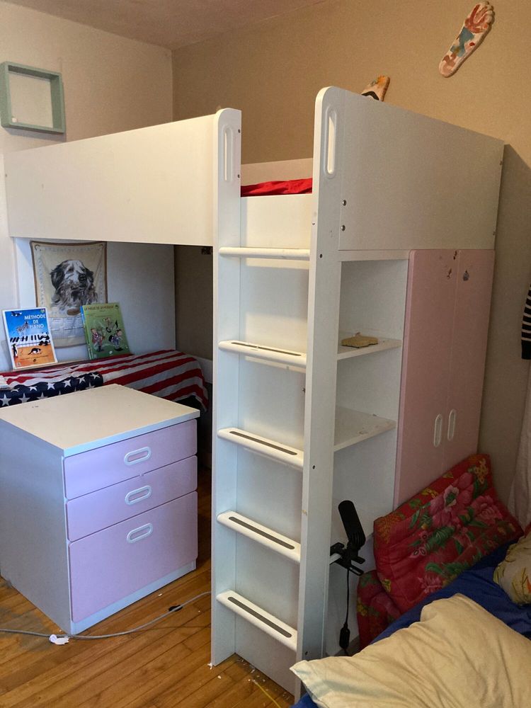 Lit mezzanine enfant 0 Cahors (46)