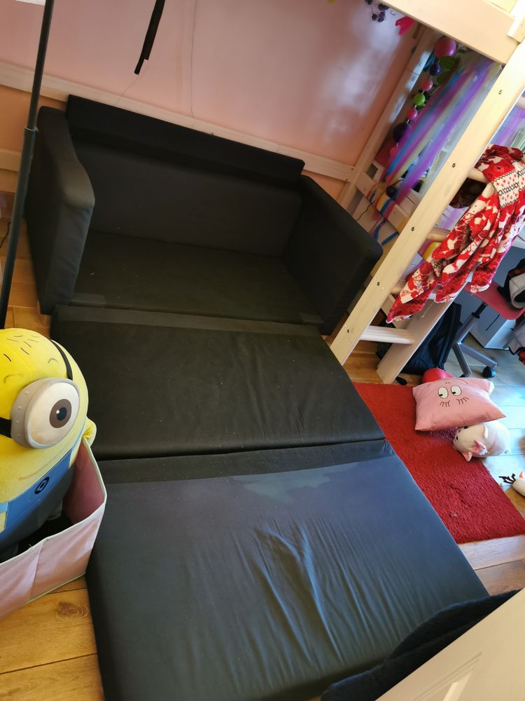 Lit Mezzanine FLEXA + Canap� IKEA convertible Gar�on 280 Alfortville (94)