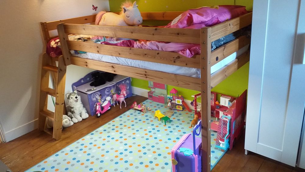 Lit mezzanine � mi-hauteur 50 Cambronne-l�s-Clermont (60)