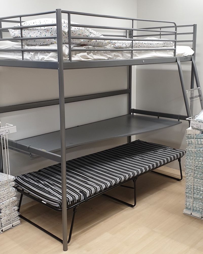 Lit mezzanine m�tal 100 Choisy-le-Roi (94)