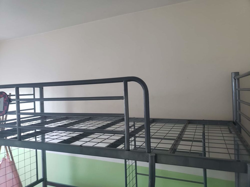 Lit mezzanine en m�tal 130 Noyon (60)