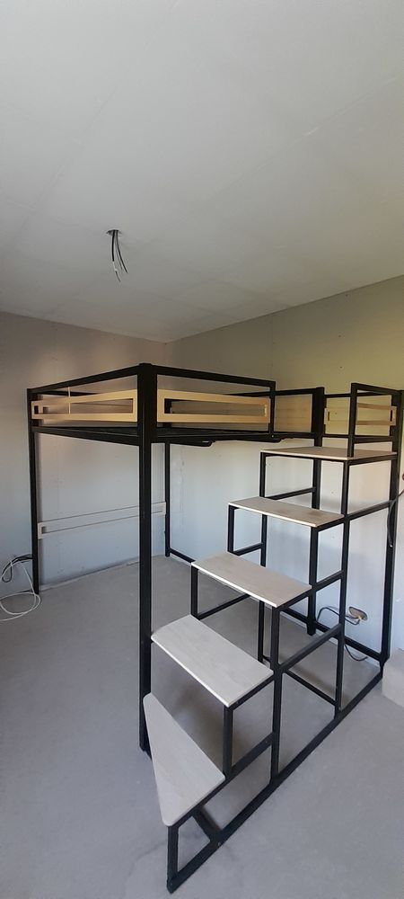 Lit mezzanine moderne 2 places 380 Auxerre (89)