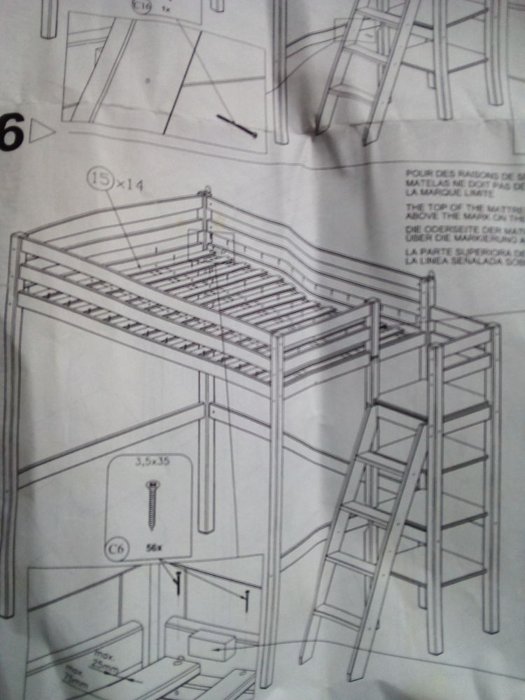 lit mezzanine 2 personnes 250 Belleville-sur-Meuse (55)