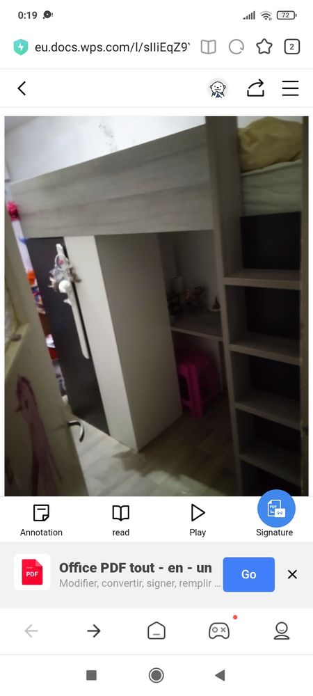 Mezzanine,lit superpos� 250 Somain (59)