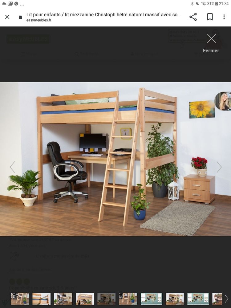 Lit mezzanine 120 Valu�jols (15)