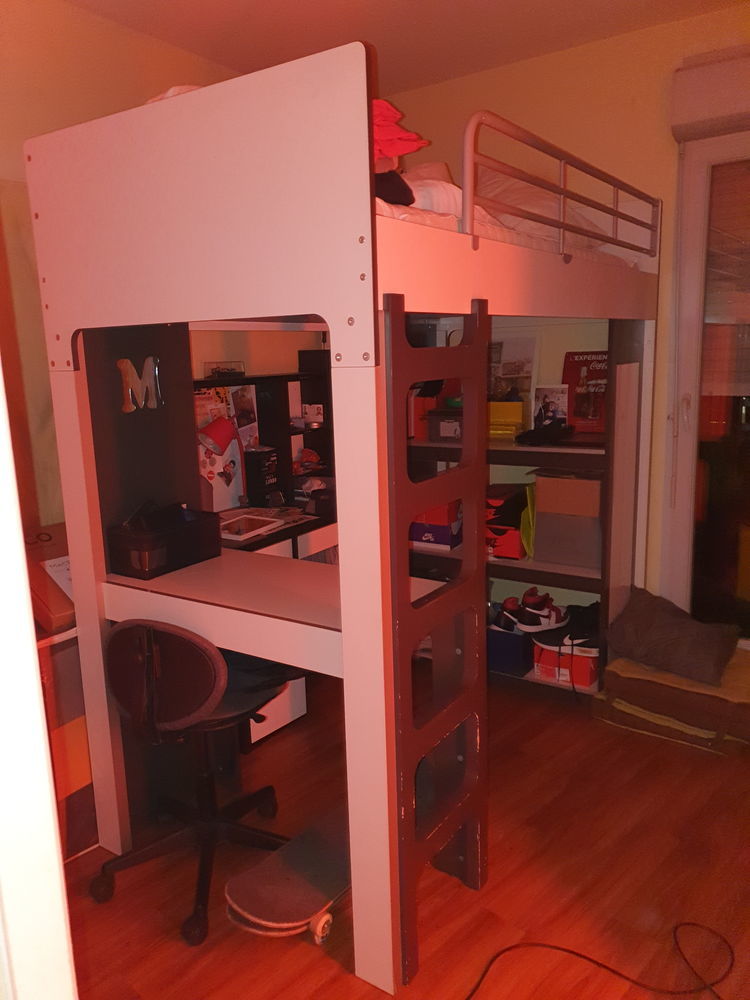 Lit mezzanine 80 Bordeaux (33)