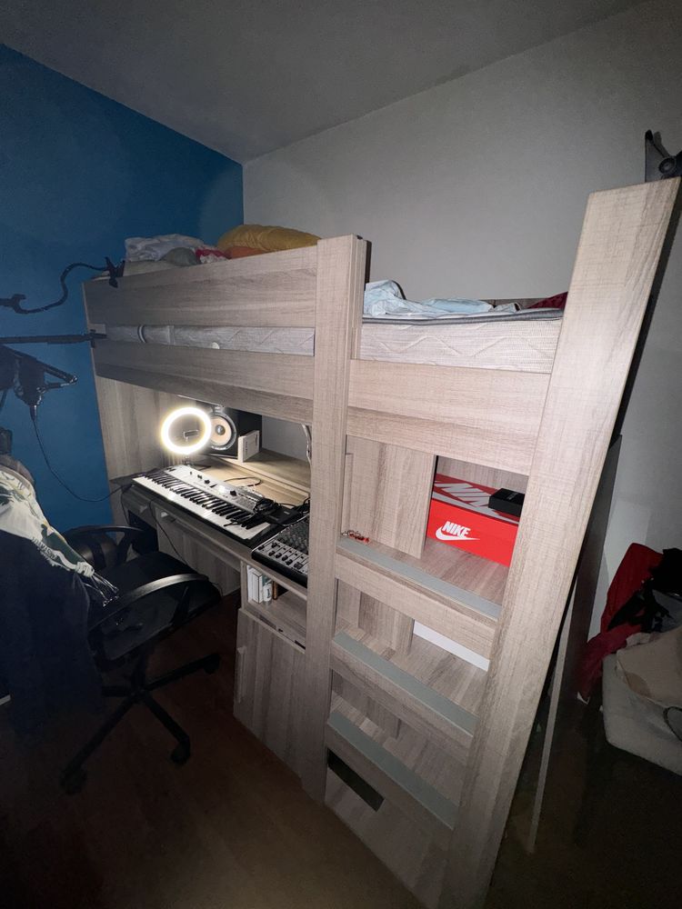 Lit mezzanine 200 Villiers-sur-Orge (91)