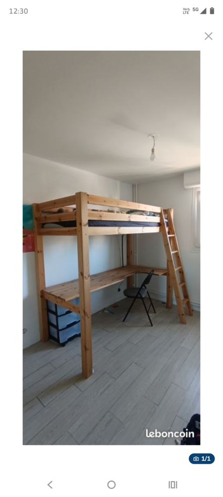 Lit mezzanine 180 Palaiseau (91)