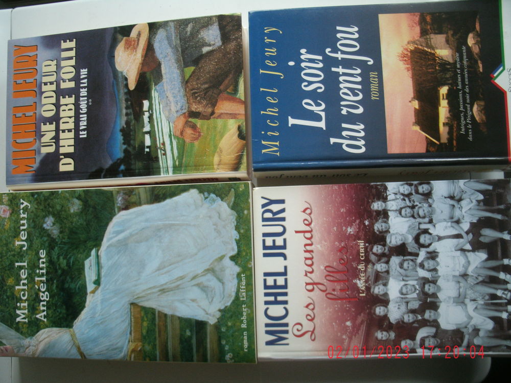 Michel JEURY (lot de 3 romans) 2 Marmande (47)
