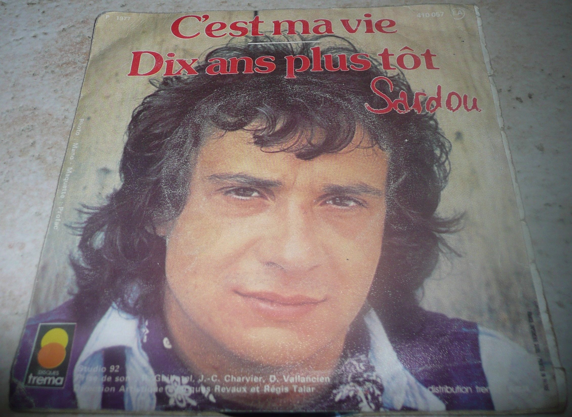 Michel Sardou Dix Ans Plus Tôt Paroles