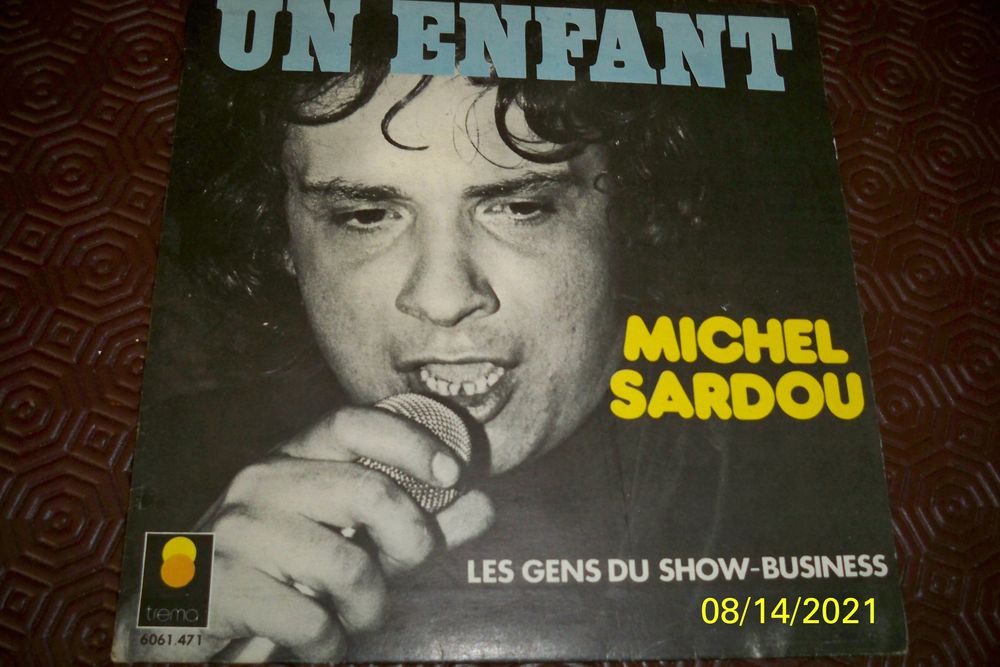MICHEL SARDOU  45 TOURS 10 Sucy-en-Brie (94)